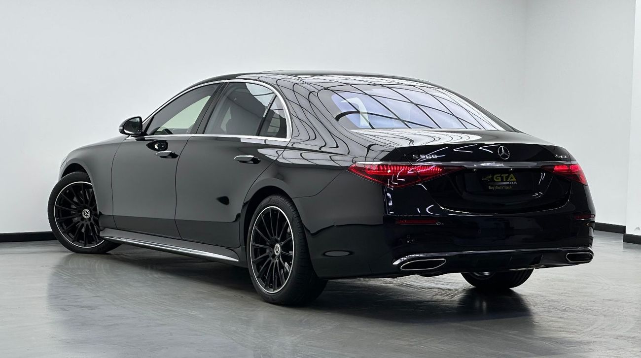 مرسيدس بنز S 580 4MATIC Exclusive 4.0L 2022 Mercedes Benz S580 4MATIC, 2027 MB Warranty, 2026 MB Service Pack, Fully