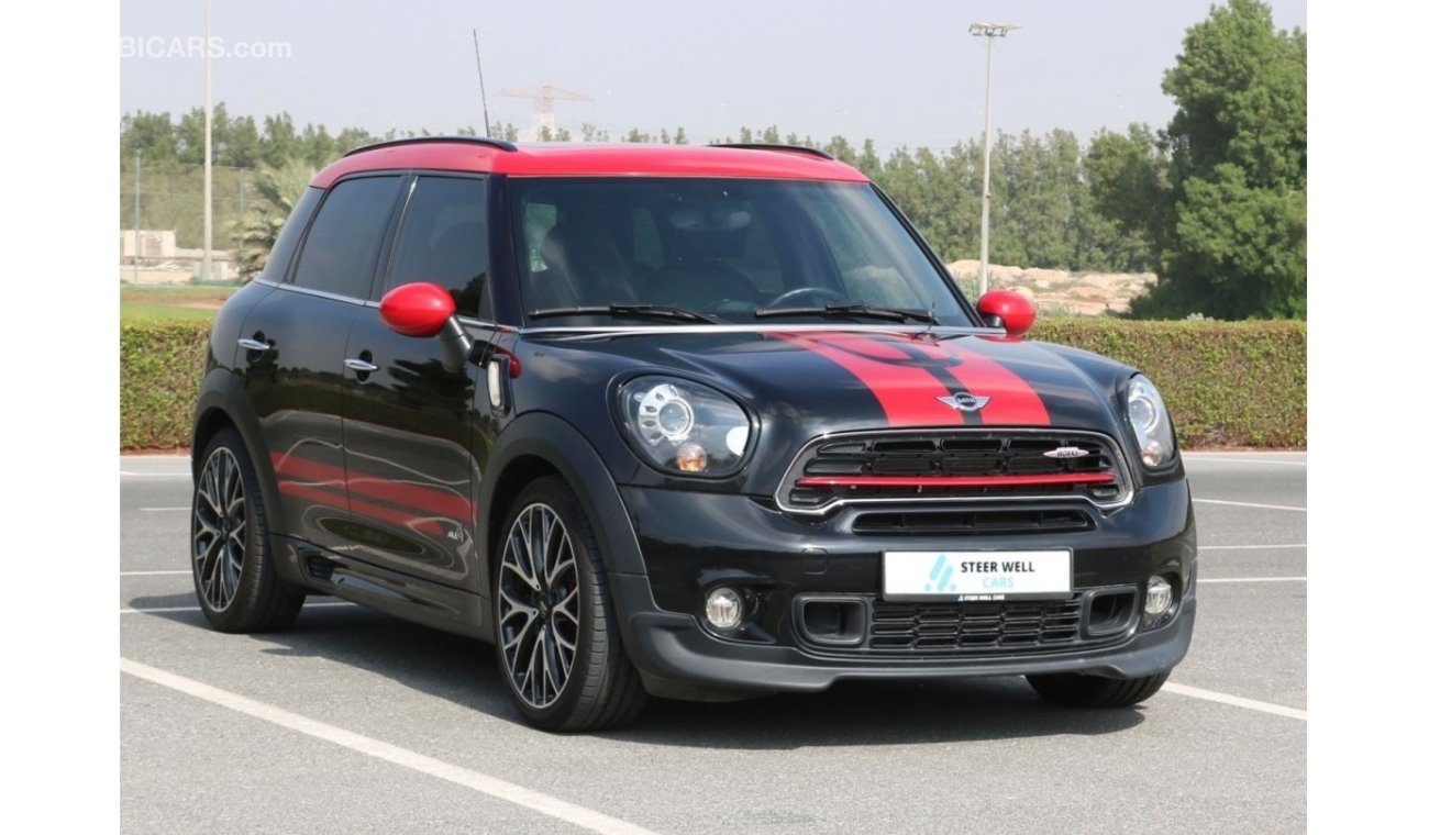 ميني كوبر كونتري مان 2016 | COOPER COUNTRYMAN FULL OPTION WITH GCC SPECS AND EXCELLENT CONDITION