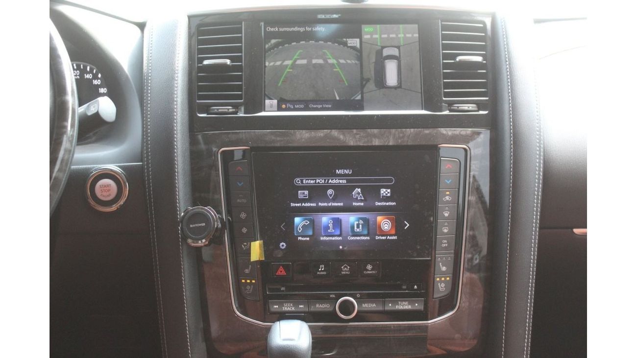 Nissan Patrol LE Platinum City GCC SPECS UNDER AGENCY  UNLIMITED KM WARRANTY