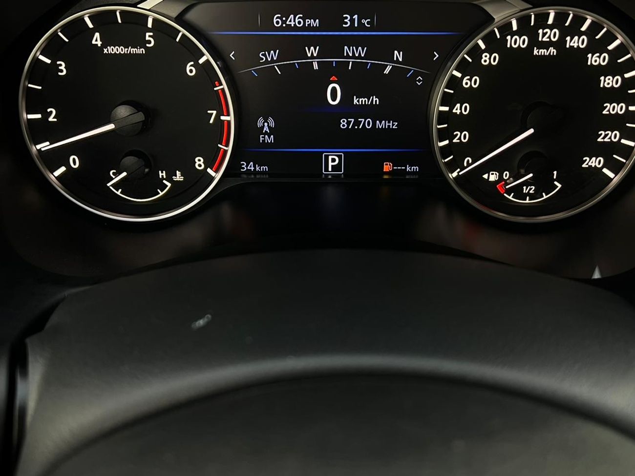 نيسان ألتيما نيسان التيما اس ال  موديل 2022 مواصفات خليجية جديدة كليا (غير مستخدمة)  صبغ وكالة تحت ضمان الوكالة 3