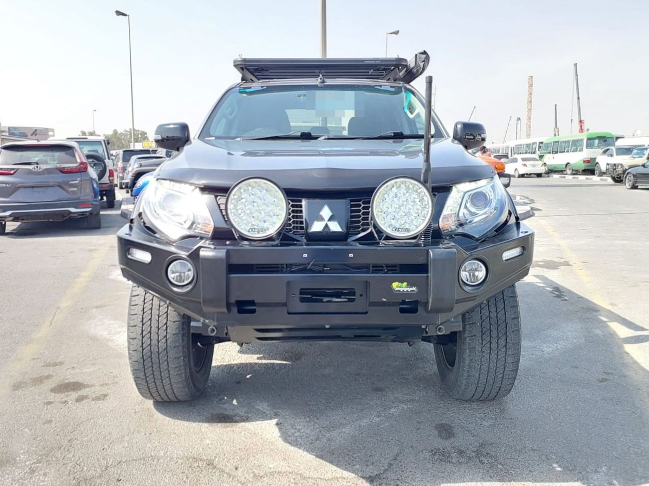 Mitsubishi Triton (RAMADAN OFFER) MITSUBISHI TRITON PICKUP RHD 2018 MODEL 2.4 L DIESEL AUTOMATIC(PM08743)
