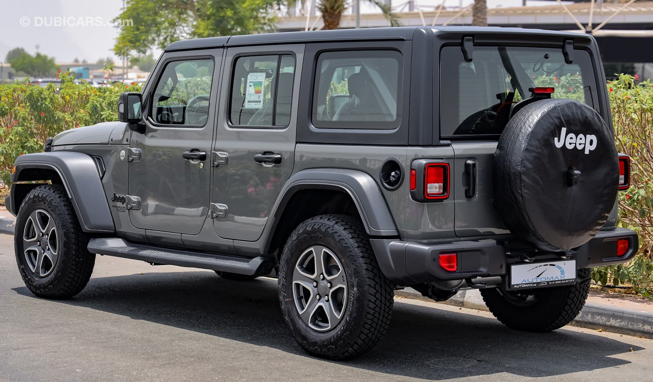 Jeep Wrangler Unlimited Sport Plus V6 3.6L , GCC , 2021 , 0Km , W/3 Yrs or 60K Km WNTY @Official Dealer