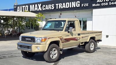 تويوتا لاند كروزر بيك آب 2018 TOYOTA LC79 SINGLE CABIN M/T BEIGE COLOR