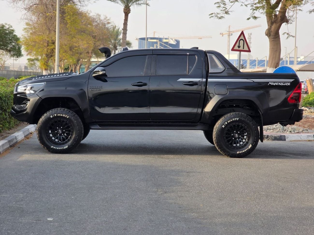 Toyota Hilux ADVENTURE 2024 | 2.8L DIESEL | AT | RHD | MODIFIED TO GR SPORTS | SPORTS BAR | ROOF MOUNTED LED LIGHTS | BONNE