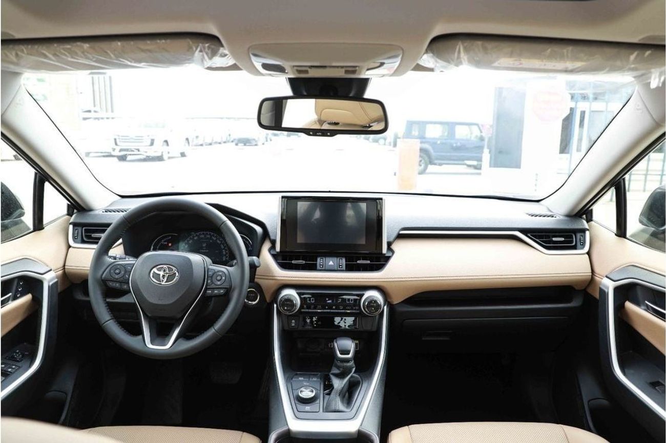 تويوتا راف ٤ 2025 TOYOTA RAV4 2.5 HIGH Hybrid - SILVER inside BEIGE | Export Only