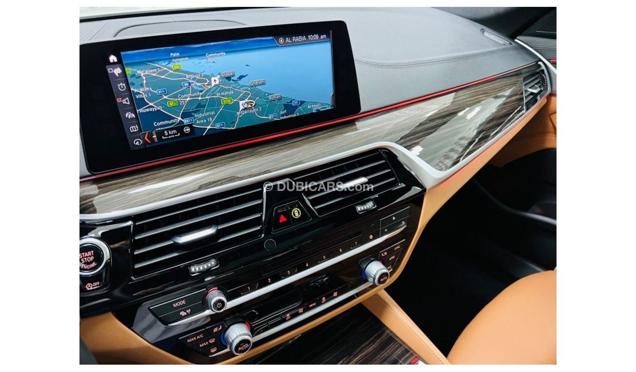 BMW 530i GCC .. FSH .. Original Paint .. Luxury Line .. Perfect Condition