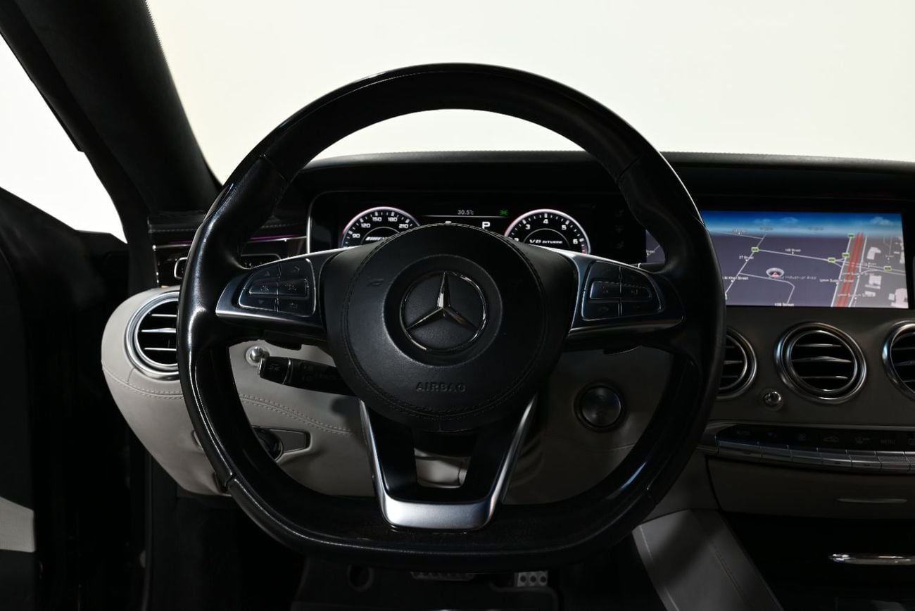 مرسيدس بنز S 63 AMG STANDARD مرسيدس بنز S63 AMG 4Matic موديل 2016، سجل صيانة كامل، حالة ممتازة، خليجية