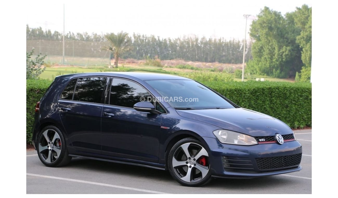Volkswagen Golf VOLKSWAGEN GOLF GTI 2016 GCC FULL OPTION original paint perfect condition