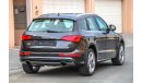 Audi Q5 3.0L (Full option) 2014 GCC under Warranty with Zero Down-Payment.