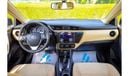 Toyota Corolla 2019 | 4dr Sedan 1.6L 4cyl Petrol A/T RWD - GCC Specs - Book now