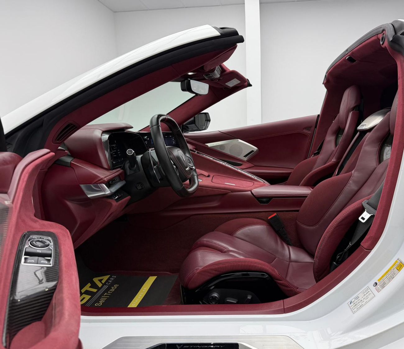 شيفروليه كورفت 3LT 6.2L (490 HP) Convertible 2021 Chevrolet Corvette C8 3LT ,Warranty ,Full Agency Service History 