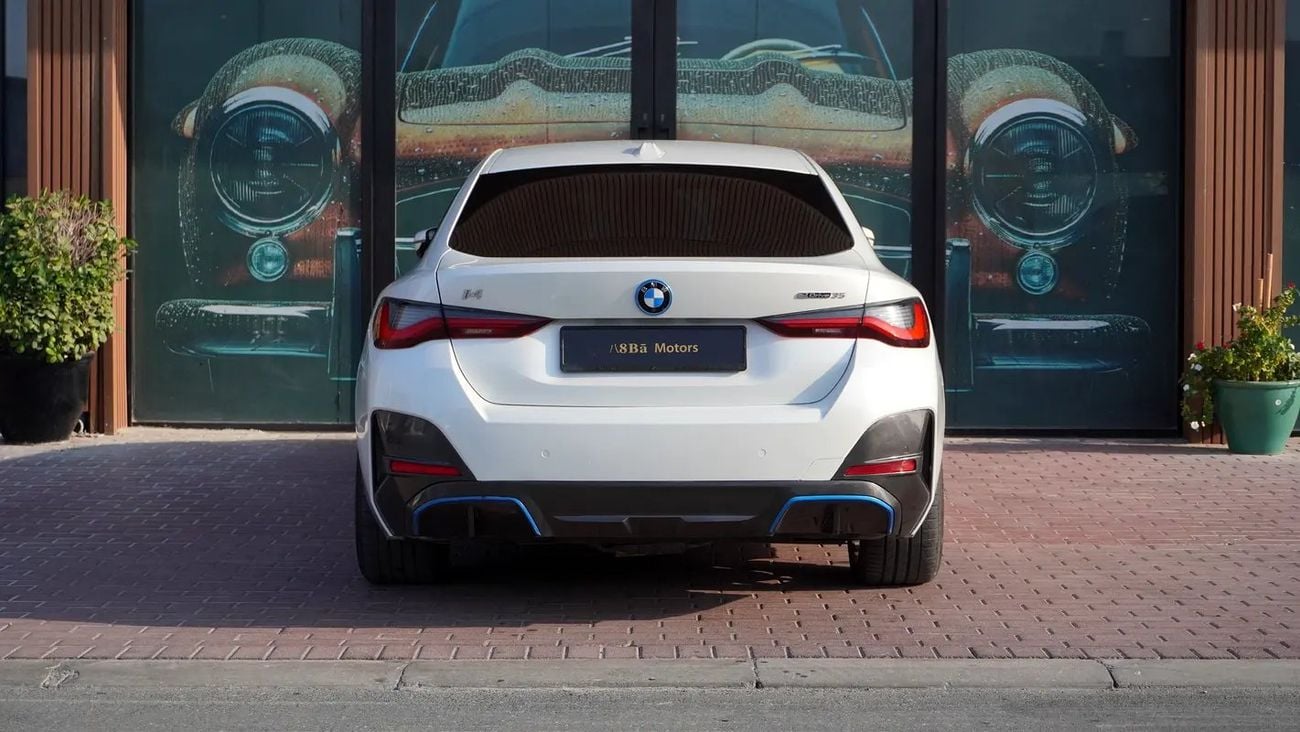 BMW i4 eDrive 35 | Full Electric | GCC Specs | Very Low Mileage