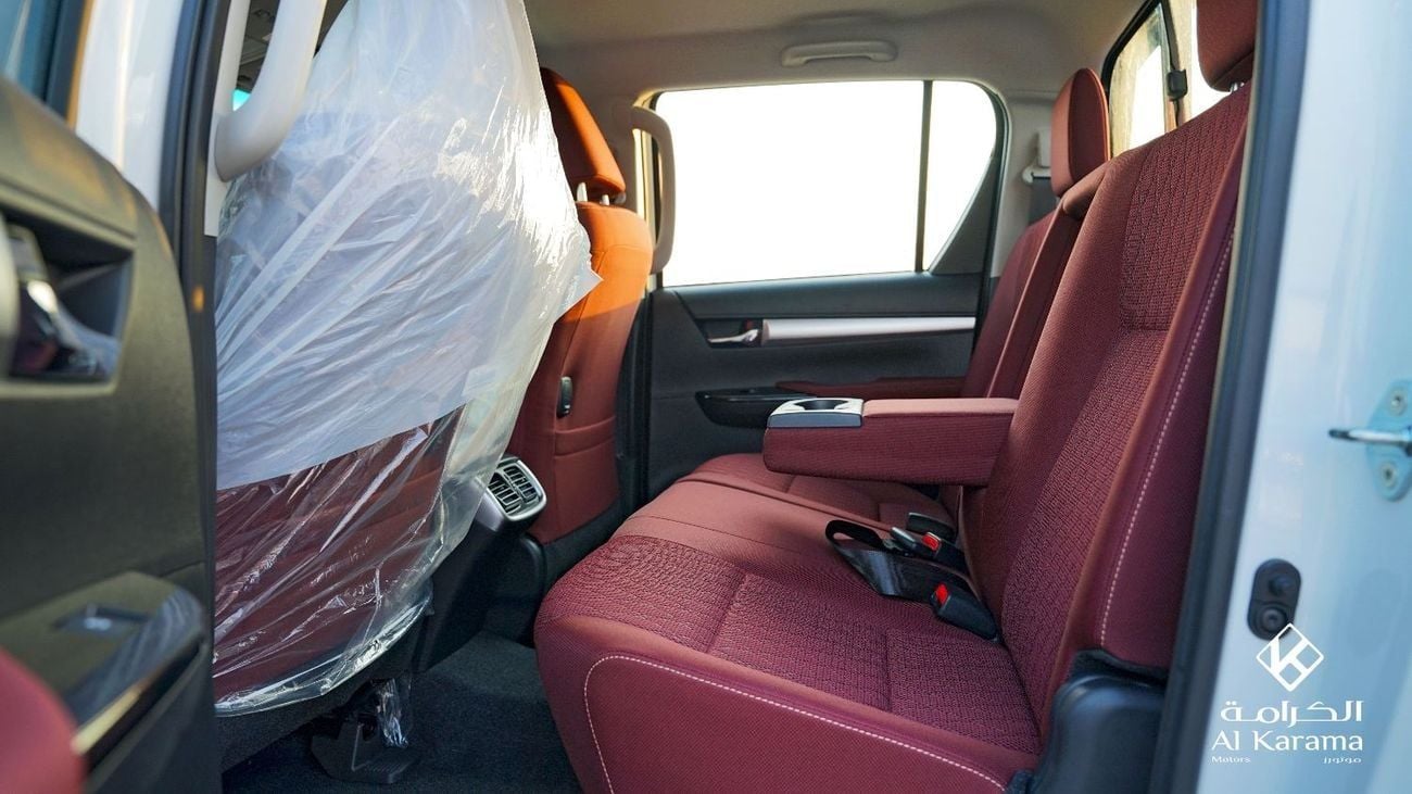 تويوتا هيلوكس SR-5 | كاملة المواصفات | قفل تفاضلي | تهوية المقاعد | عجلات من الألومنيوم | كاميرا خلفية