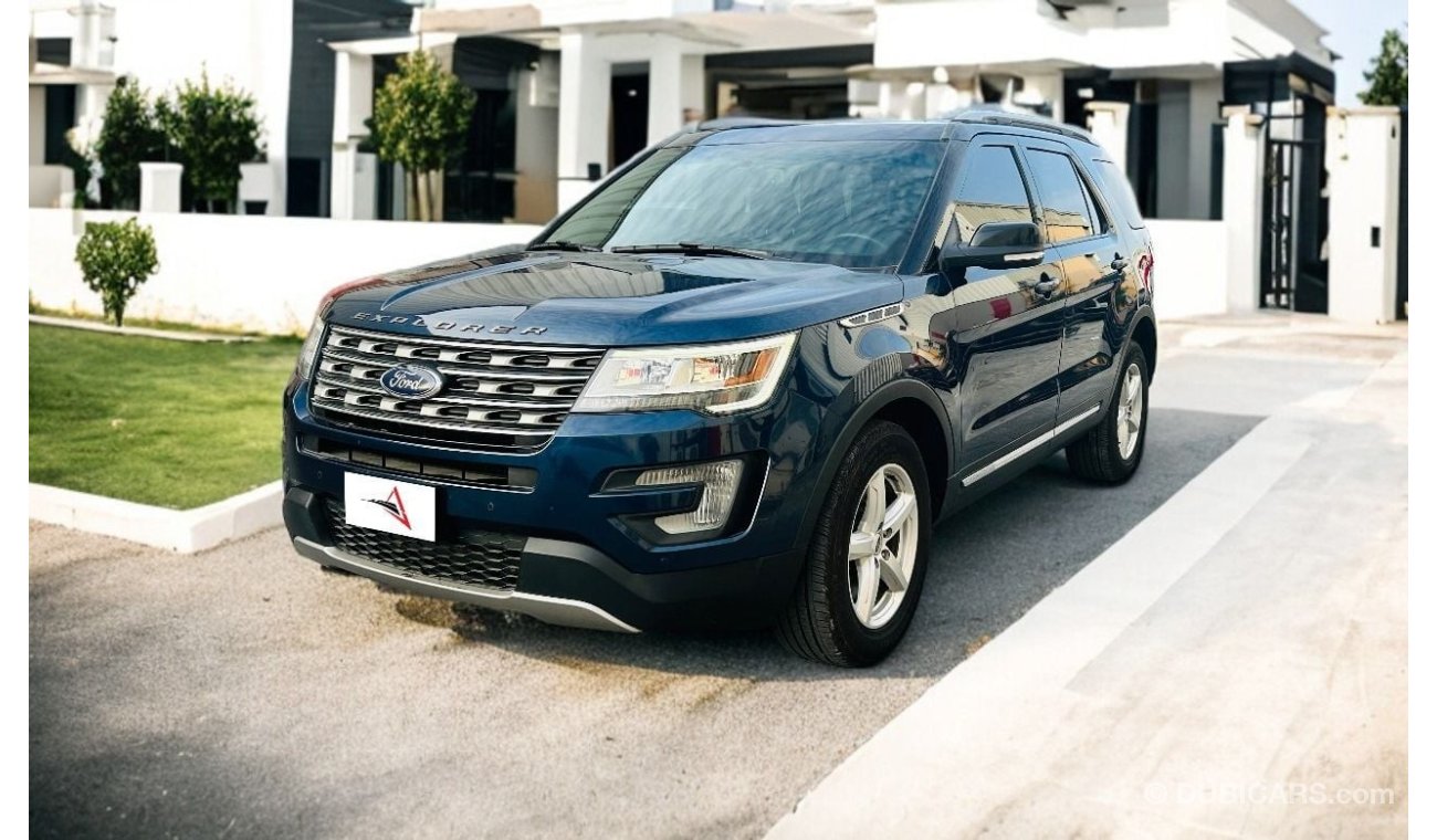 Ford Explorer AED 1,240 PM | FORD EXPLORER XLT-SPORT 2017 | FSH | MOONROOF | LEATHER SEATS | 4WD | 7 SEATS