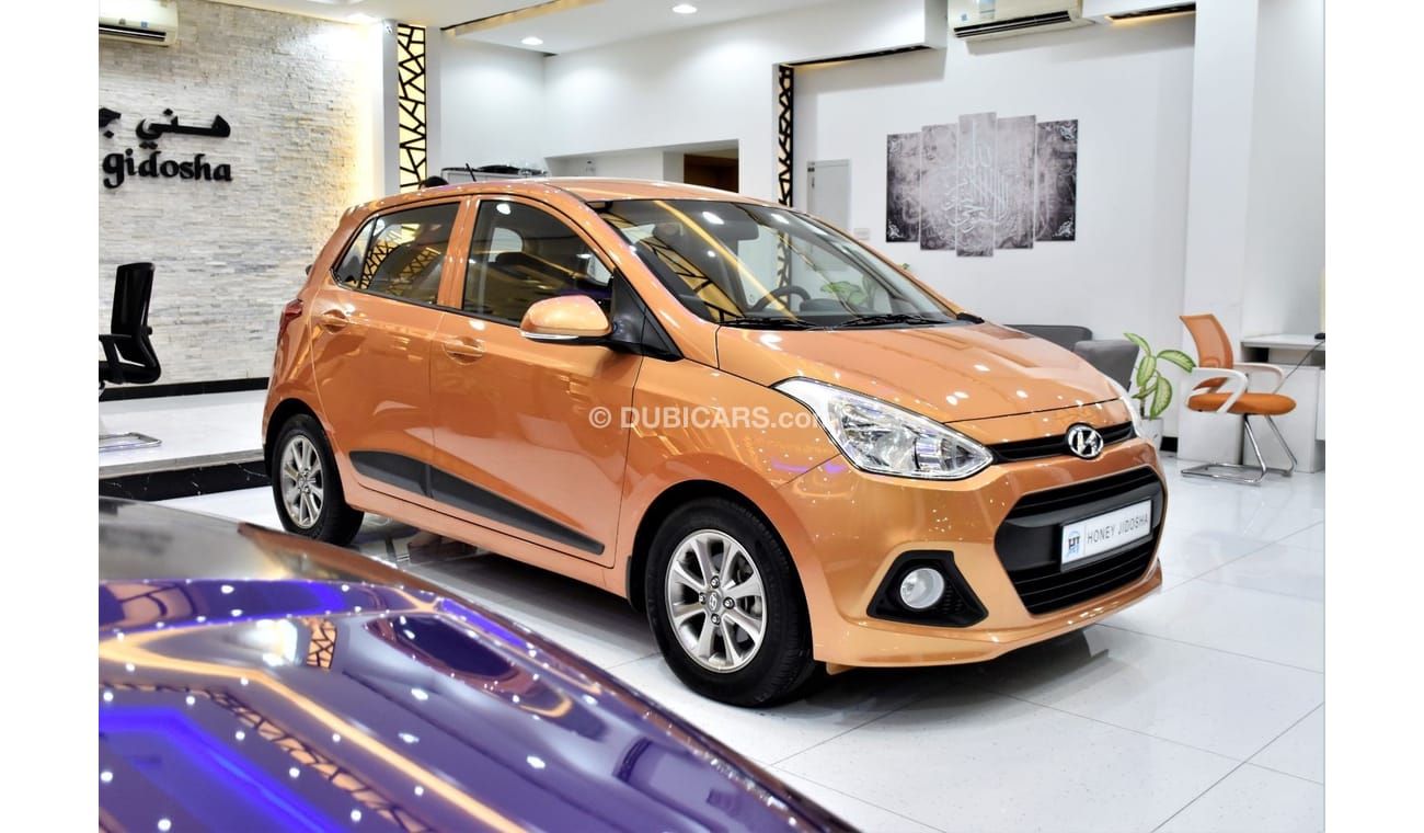 Hyundai Grand i10 EXCELLENT DEAL for our Hyundai Grand i10 1.2L ( 2016 Model ) in Orange Color GCC Specs
