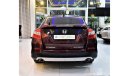 Honda Crosstour AMAZING Honda CrossTour 4WD TOURING 2014 Model!! in Maroon Color! GCC Specs