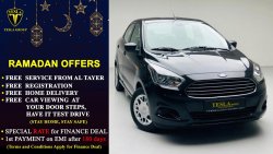 Ford Figo FIGO / SEDAN / GCC / 2016 / WARRANTY + DEALER SERVICE CONTRACT UP 60,000 KMS / ONLY 328 DHS MONTHLY!