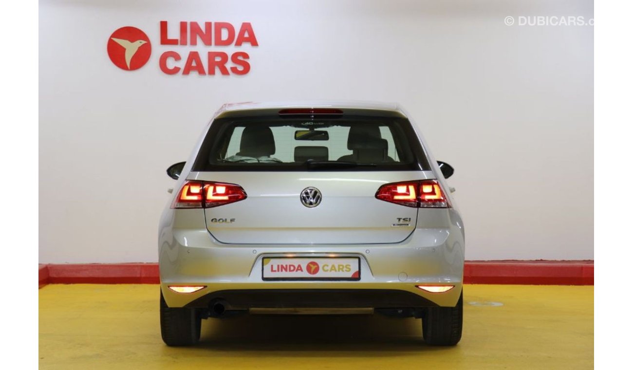 فولكس واجن جولف Volkswagen Golf TSI 2015 GCC under Warranty with Zero Down-Payment.