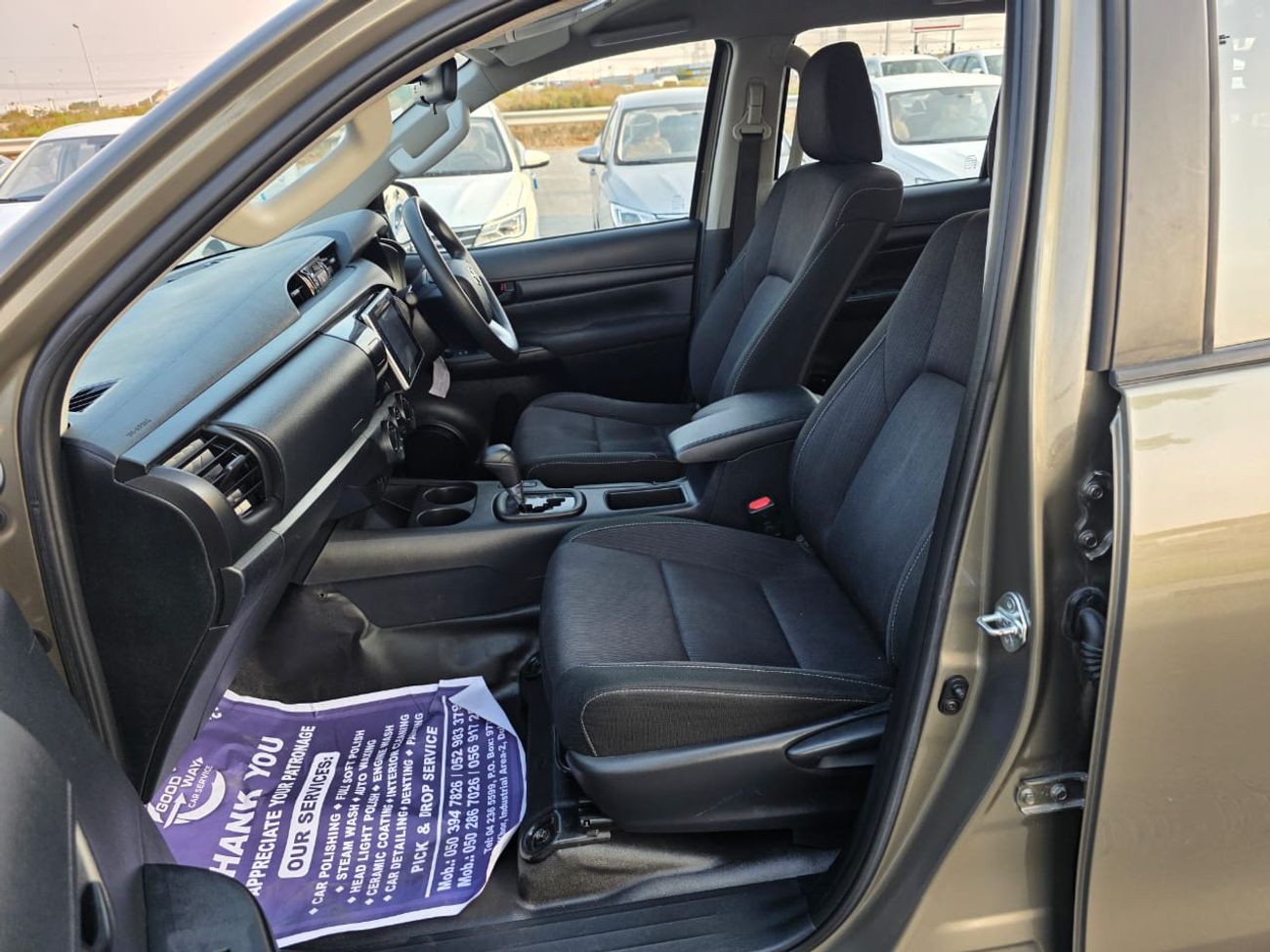 Toyota Hilux Face Lifted to 2024 model diesel 2.8 liter right hand drive automatic only for export available