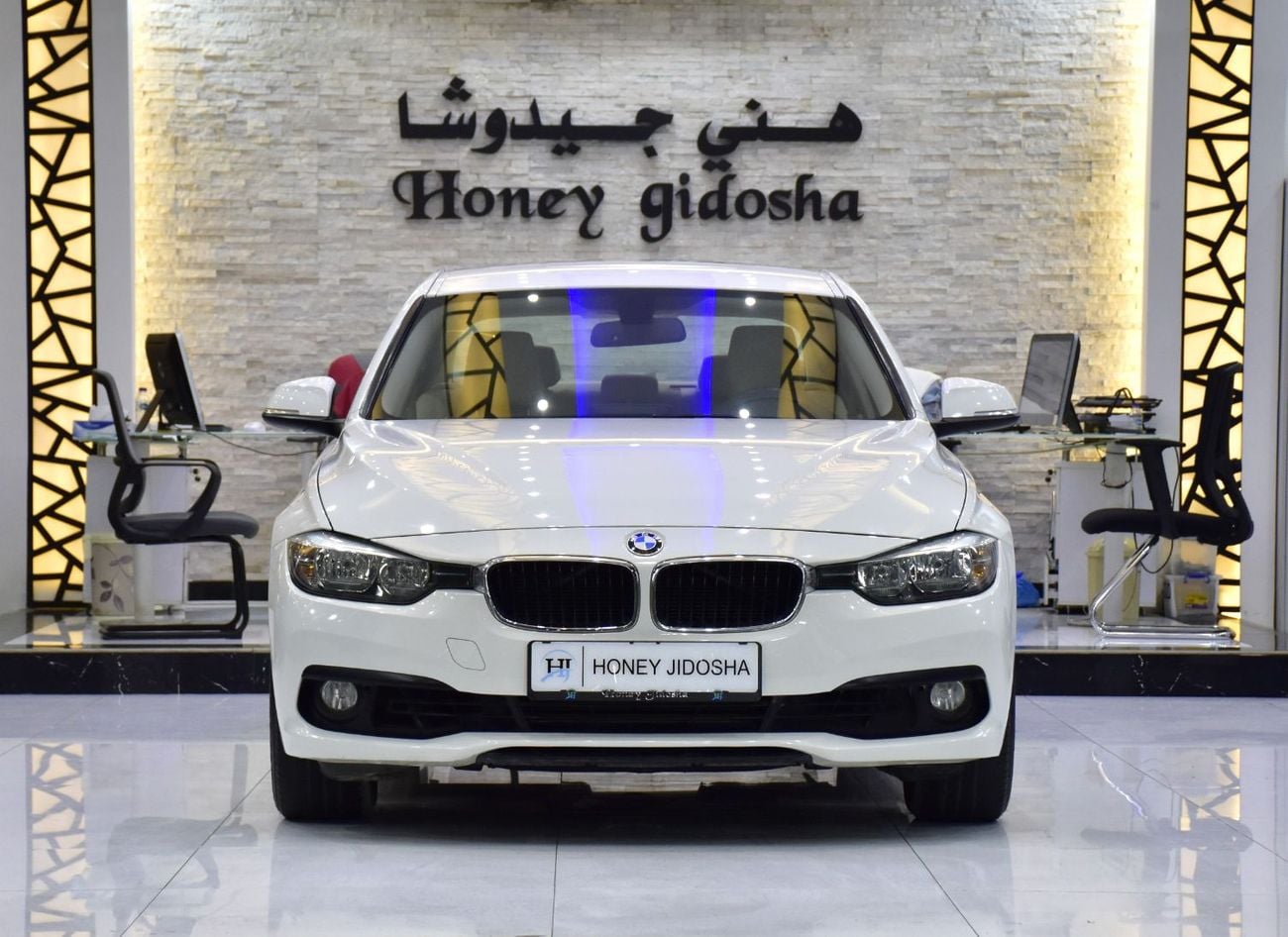 BMW 318i EXCELLENT DEAL for our BMW 318i ( 2016 Model ) in White Color GCC Specs