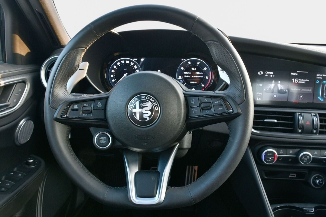 Alfa Romeo Giulia VELOCE | 2024 | Alfa Weekend | 18-21 Sep | Gargash Warranty & Service | Free insurance | Finance from 0.99%