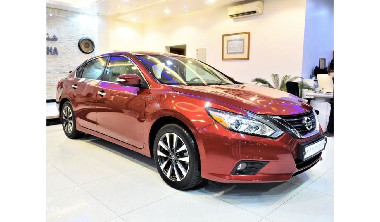 Nissan Altima FULL SERVICE HISTORY ORIGINAL PAINT ( صبغ وكاله ) AMAZING Nissan Altima 2.5 SL 2017 Model!! in Red C