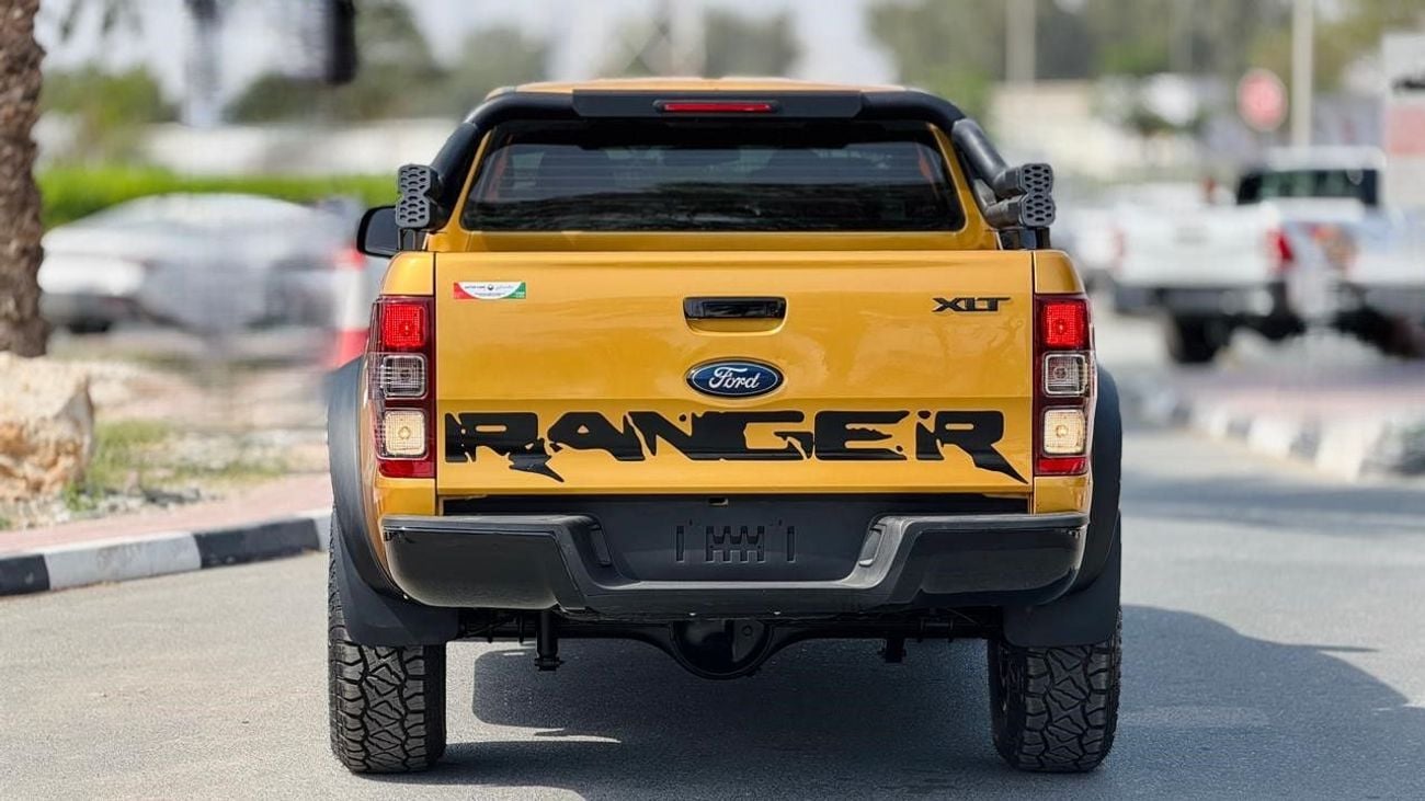 فورد رانجر 2019| 3.2L DIESEL ENGINE | AT | RHD | GTK 4X4 SPORT BAR | ROOF MOUNTED LED LIGHTS | PREMIUM LEATHER