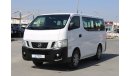 نيسان أورفان 2016 | URVAN STANDARD ROOF - 14 SEATER PASSENGER VAN WITH GCC SPECS AND EXCELLENT CONDITION