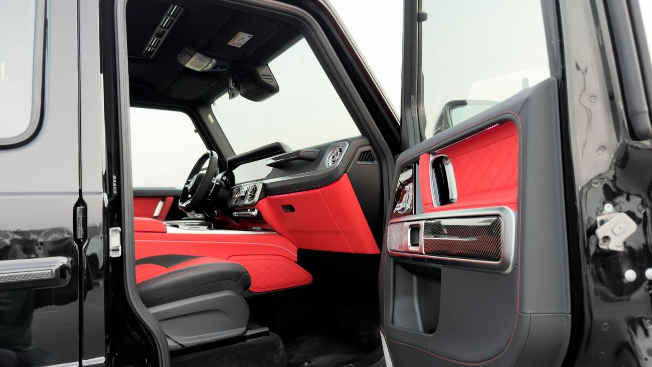 Mercedes Benz G63 AMG STANDARD 2026 Mercedes-Benz AMG G 63 4.0L AT Petrol (Black-Red)