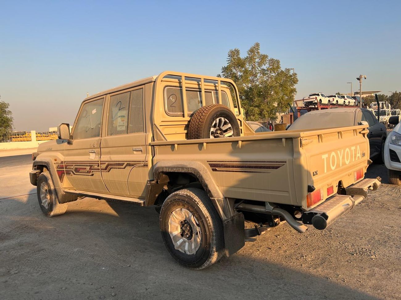 Toyota Land Cruiser Pick Up 2024 Toyota Land Cruiser LC79 Double Cab Pickup Full-Option 2.8L 4Cyl Turbo Diesel A/T 4WD Export On