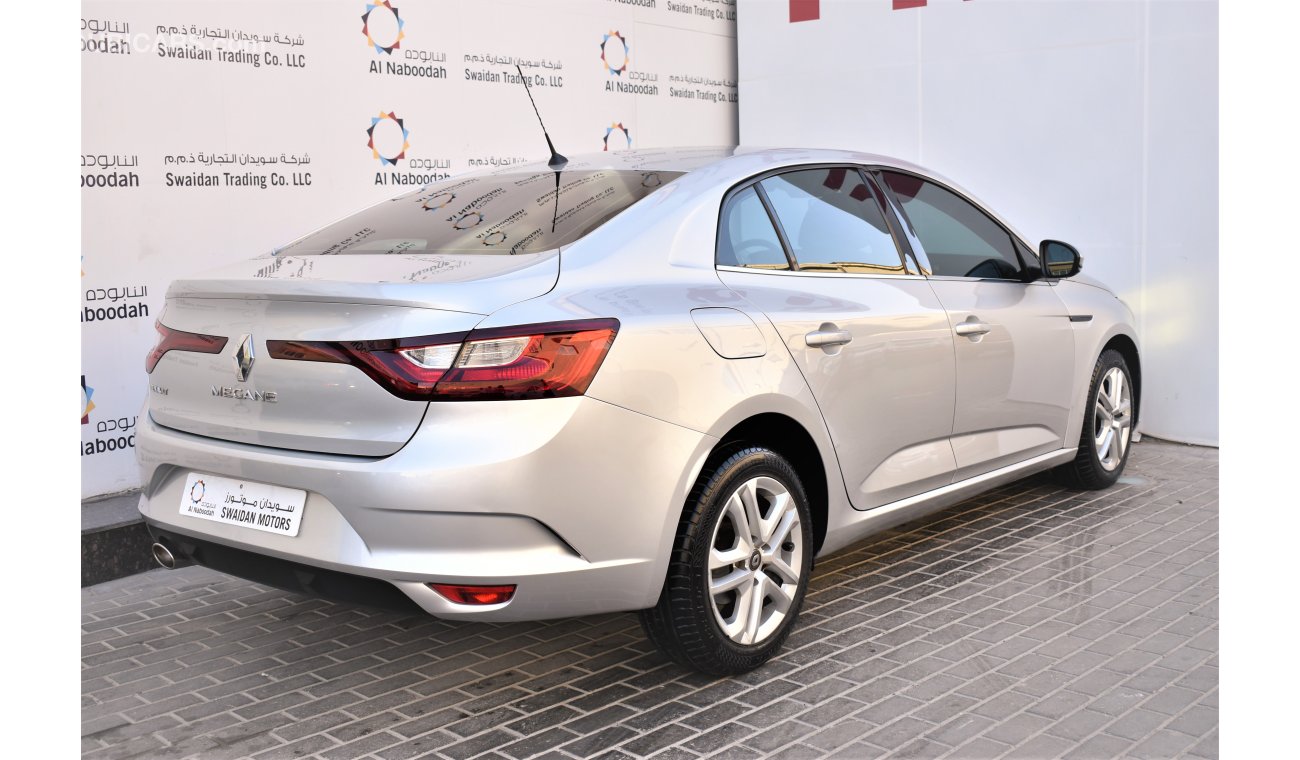 رينو ميجان 1.6L PE 2018 GCC SPECS DEALER WARRANTY