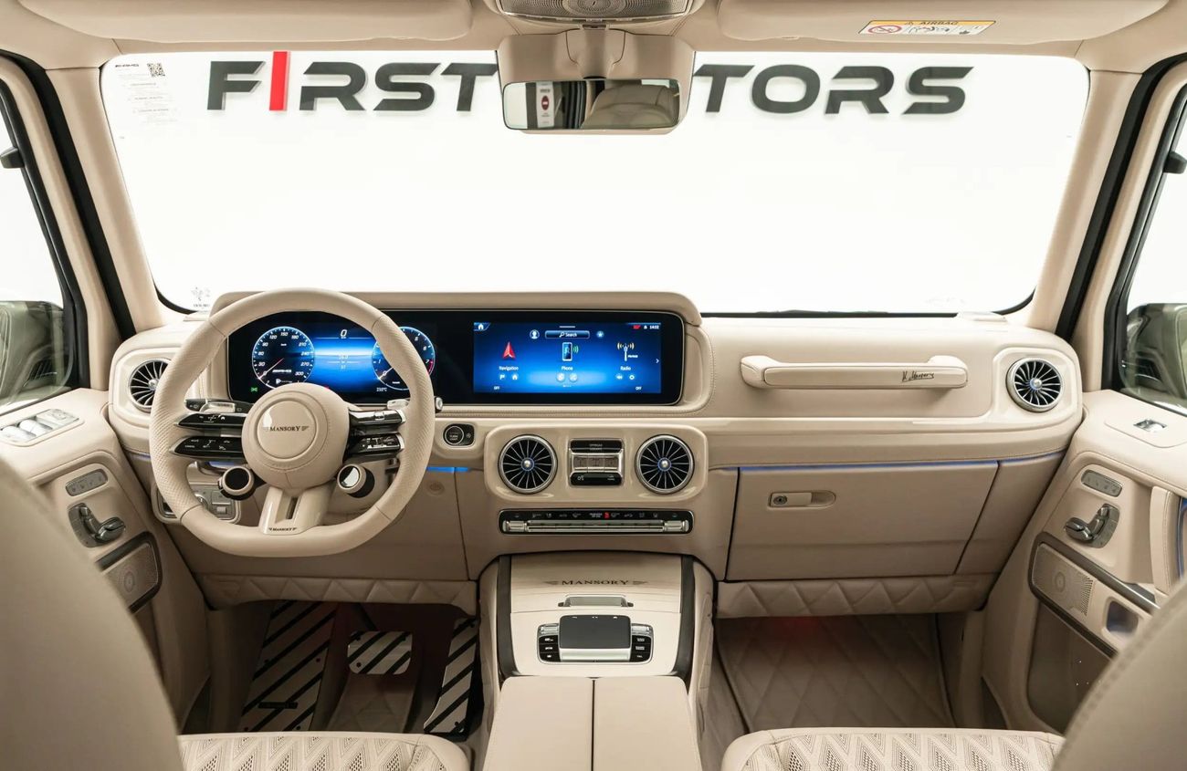 Mercedes-Benz G 63 AMG 4.0L V8 Twin-Turbocharged Engine