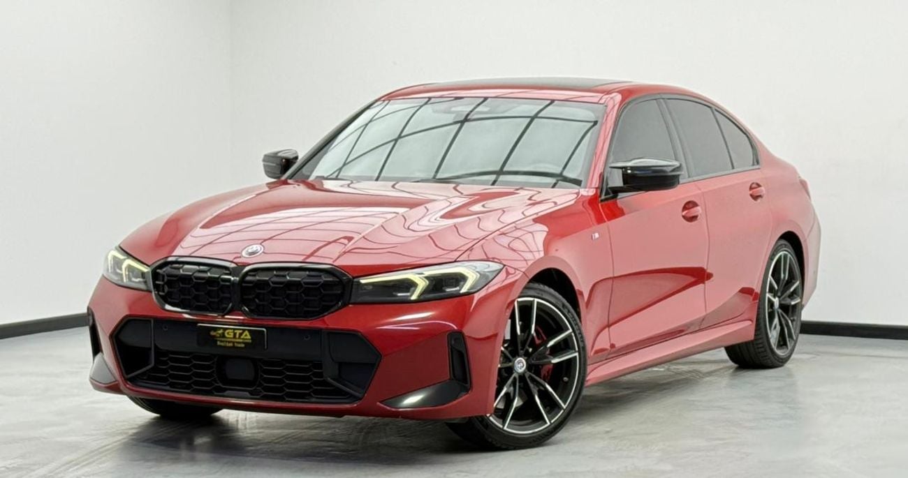 بي أم دبليو M340i Std 3.0L 2023 BMW 340i M Sport ,BMW Warranty+Service Contract+Full Service History ,GCC