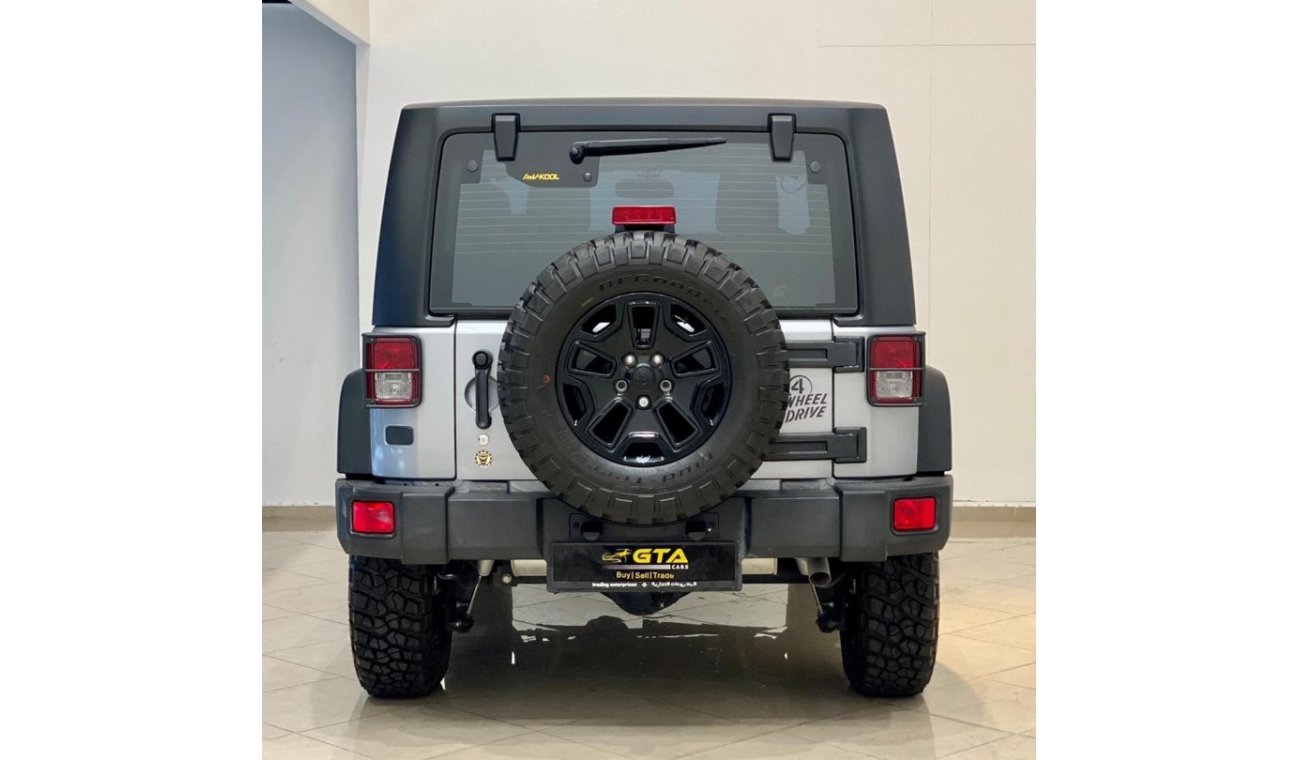 Jeep Wrangler 2017 Jeep Wrangler Willys, FOX Lift Kit, 2022 Jeep Warranty, Service History, GCC