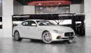 Maserati Ghibli AED 1,700 P.M | 2016 MASERATI GHIBLI S | FULLY LOADED | GCC | UNDER WARRANTY