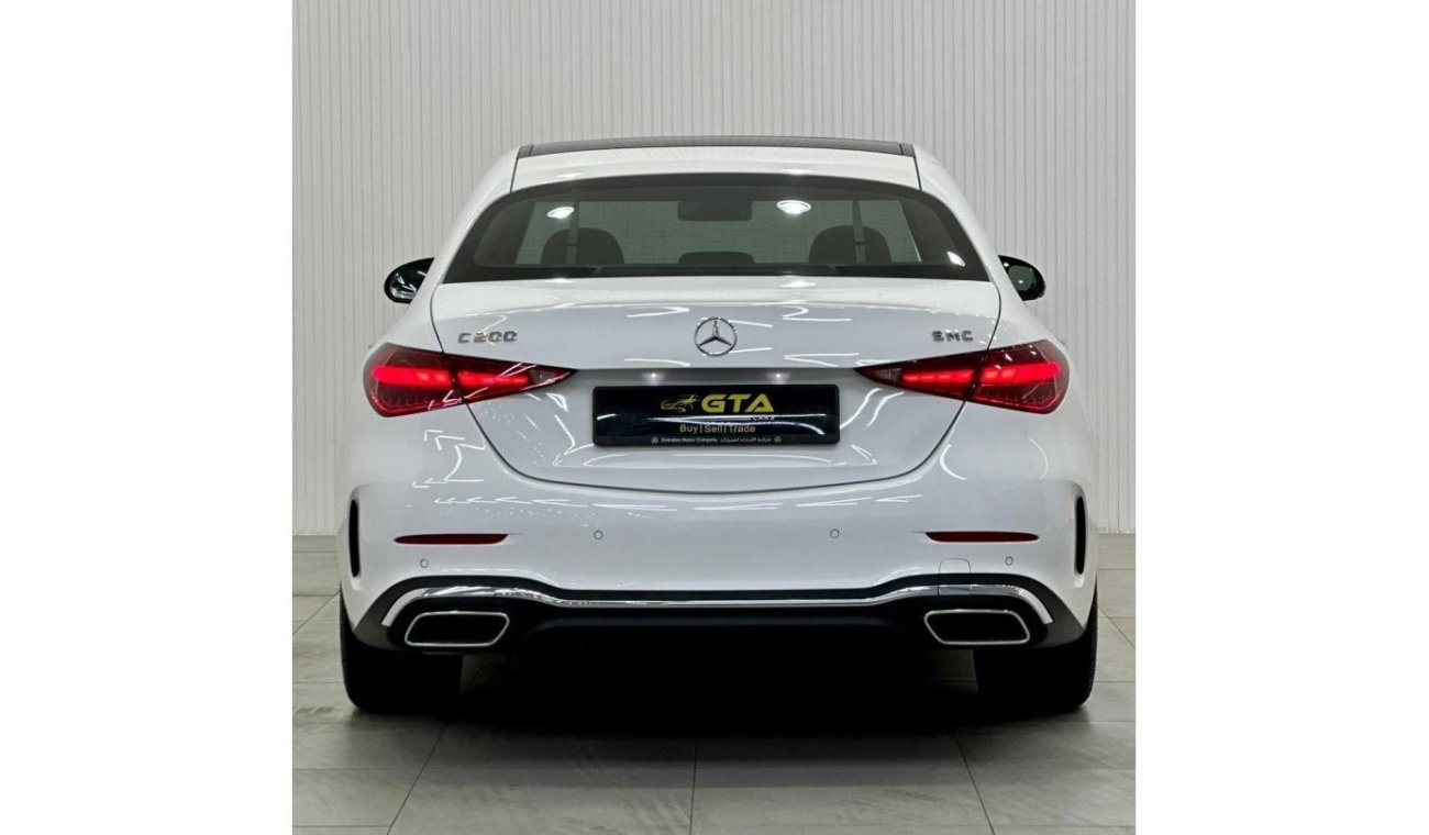 مرسيدس بنز C 200 2023 Mercedes-Benz C200 AMG Premium Plus, Mercedes Warranty 2028, Mercedes Service History, GCC