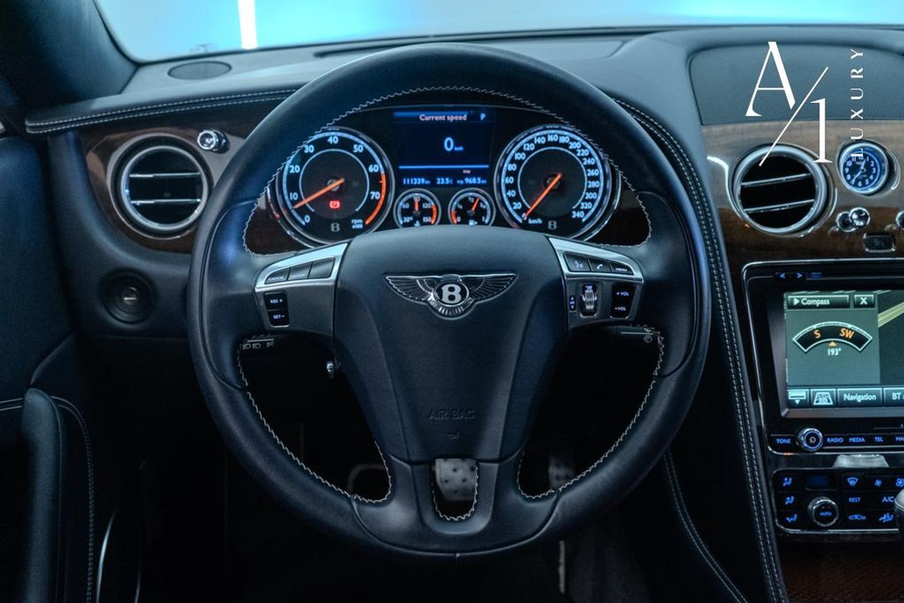 Bentley Continental GT Concours Series V8 2015 Bentley Continental GT Full Bentley Service History, Full Options, GCC