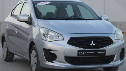 Mitsubishi Attrage Mitsubishi Attrage 2014 GCC, in excellent condition, without accidents