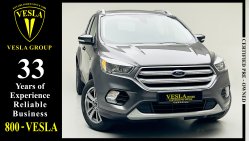 Ford Escape ELECTRIC TAILGATE + ALLOY WHEELS + NAVIGATION / GCC / 2017 / DEALERS WARRANTY UP 100,000 KM/ 974 DHS
