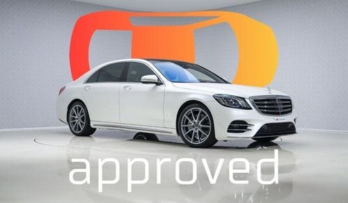 Mercedes-Benz S 560 AMG Line 4Matic - AED 4,896 P/M - 2 Years Warranty