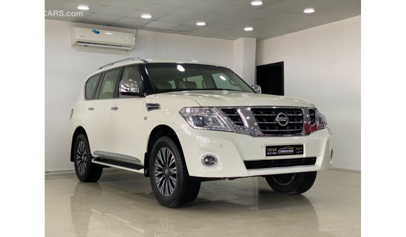 Nissan Patrol Se  V8 T2 with platinum Kit GCC 2015