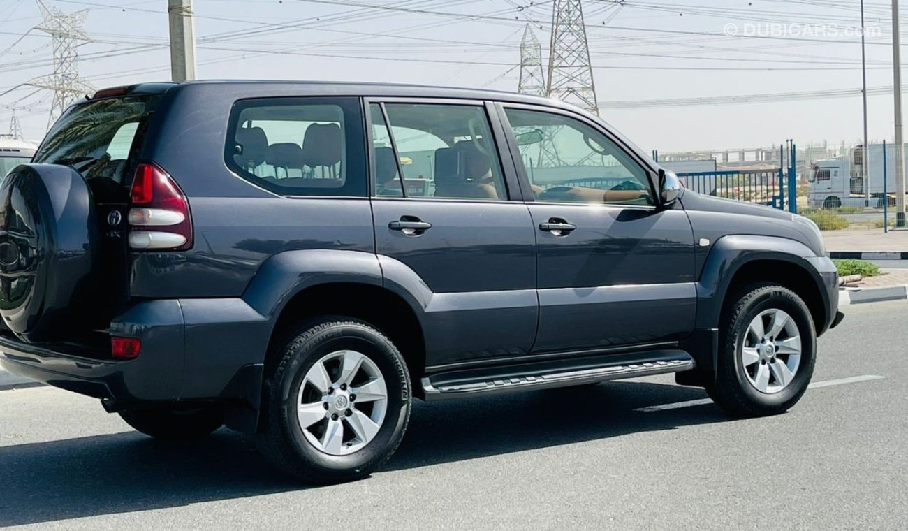 تويوتا برادو 2009 GCC Manual Modified 4WD Diesel 3.0CC Key Start Rear TV 7 Seats Good Condition