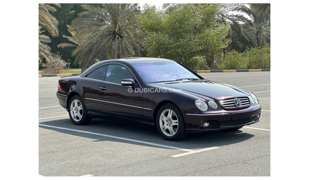 مرسيدس بنز CL 500 موديل 2003 خليجي مالك واحد من الوكاله