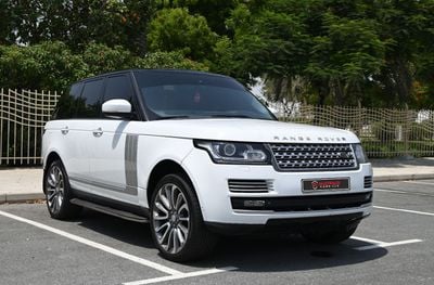 Land Rover Range Rover AUTOBIOGRAPHY -  AGENCY MAINTAINED - ACCIDENT FREE - RANGE ROVER SUPERCHARGED 2015 - GCC - WELL MAIN