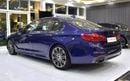BMW 530i EXCELLENT DEAL for our BMW 530i M-Kit ( 2017 Model ) in Blue Color GCC Specs