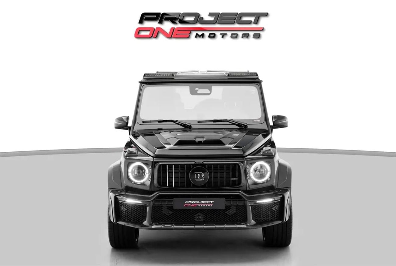 برابوس جي 800 ويدستار - مرسيدس-إيه إم جي جي 63 BRABUS 800 SUPER BLACK