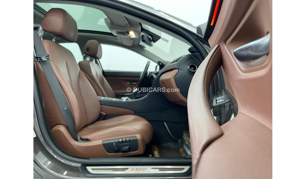 BMW 640i 2015 BMW 640i Gran Coupe, BMW Service History, Warranty, Low Mileage, GCC