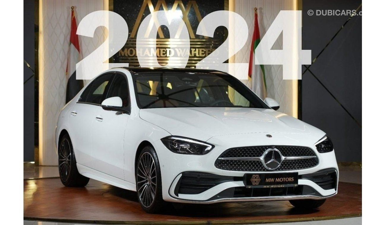 مرسيدس بنز C200 Mercedes-Benz C 200 Premium | 2024 GCC 0km | 5 Years Agency Warranty