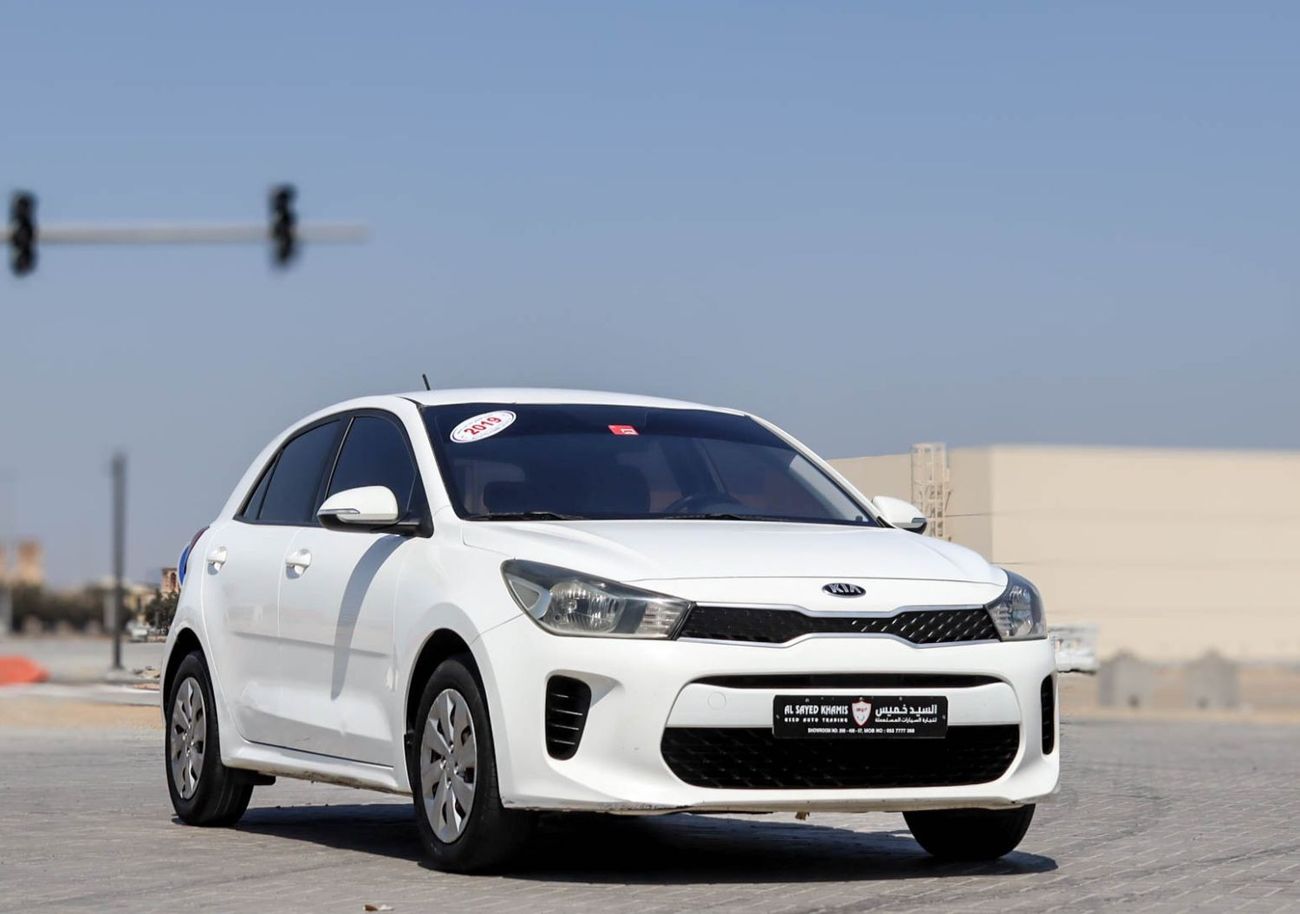 Kia Rio EX 1.4L (100 HP) Hatchback Kia Rio 2019 GCC accident-free in excellent condition 711 P.M