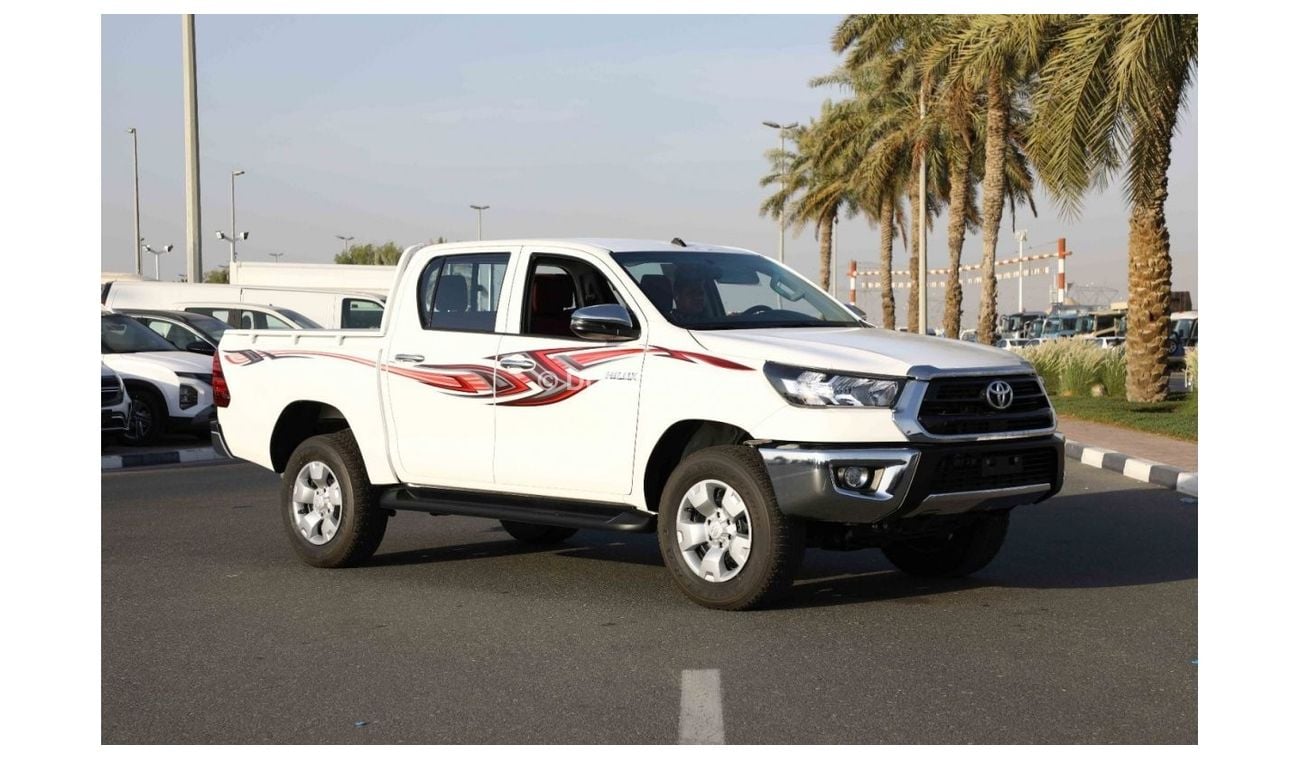 Toyota Hilux 2023 Toyota Hilux 4x4 DC 2.4 D MT - White inside Maroon | Export Only